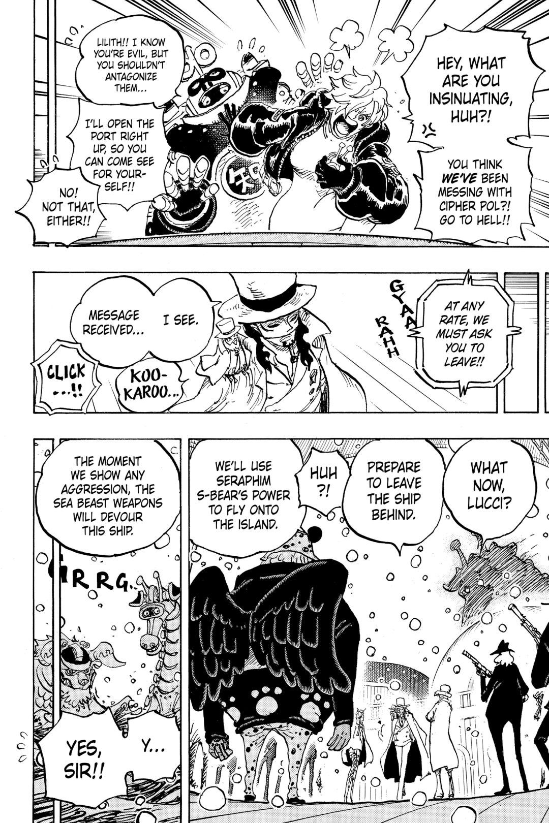 One Piece, Chapter 1068 image 04